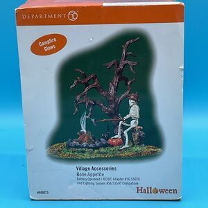Department 56 "Bone Appetite" Village Accessories Halloween 2007. In Box